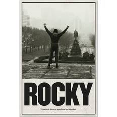 Gris Pósters Rocky Balboa Poster 61 x 91.5 cm Póster