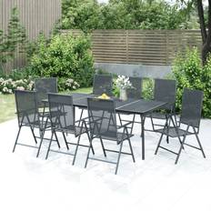 Steel Outdoor Bar Sets Garden & Outdoor Furniture vidaXL length/ Outdoor Bar Set