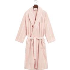 Stripes Robes Gant Home Stripe Bathrobe - Pink Embrace