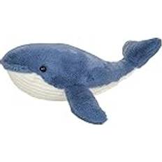 Plastikspielzeug Stofftiere Hermann Teddy Kuscheltier WAL WALTRAUD 44cm in blau