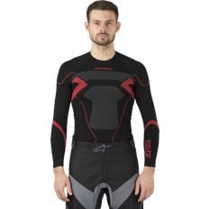 Acerbis X-Body Winter Shirt, black-red, 2XL, black-red