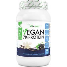 Vit4ever Vegan 7K Protein 1 kg Rein pflanzlich Vanille-Johannisbeere