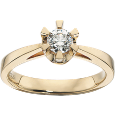 Scrouples Prinsesse Ring 0,35 ct. Karat Guld fra