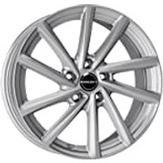 Car Rims Borbet V 7 x 17 ET 40 Circle 5 112 Hub Centering 57.1 V 70740112557.1BS, Brilliant Silver