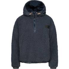 Sway Pile Fleece Hoodie - Dark Blue