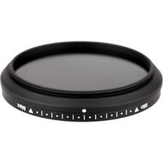 Kameran linssisuotimet Tomtop Jms Fotga 49mm Slim Fader Variable ND Filter Adjustable Neutral Density ND2 to ND400 Black