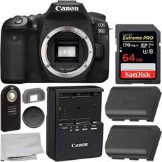 Canon Canon EOS 90D DSLR Camera Body Only 3616C002 with Starter Bundle