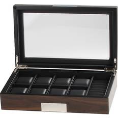 Uhrenetui Rothenschild Uhrenbox RS-2381-10W für 8 Manschettenknöpfe