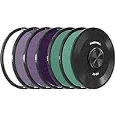 Camera Lens Filters Freewell M2 magnetiskt snabbbyte 5-pack 82 mm ND filtersats med CPL- och UV-filter