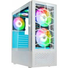 Kolink Observatory MX Glass ARGB Midi Tower Case - White