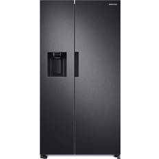 Crushed Ice - Ice & Water Dispenser Fridge Freezers Samsung Series 7 SpaceMax RS67A8811B1/EU Silver, Black