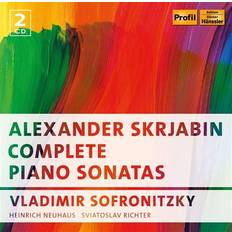 Vladimir Sofronitzky Skrjabin:Piano Sonatas [Vladimir Sofronitzky Heinrich Neuhaus Sviatoslav Richter] [PROFIL: PH15007] (CD)