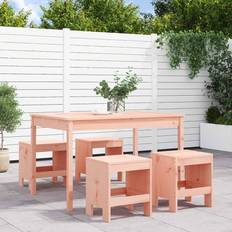 Bargrupper vidaXL natural douglas Garden Outdoor Bar Set, 1 Table incl. 4 Chairs