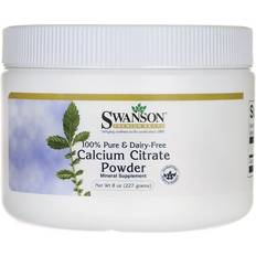 Swanson Calcium Citrate Powder, Pure Dairy-Free