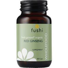 Fushi Wellbeing Organic Red Ginseng Root Veg 60 pcs