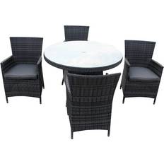 Furniture One Deluxe Garden Bistro Set 3