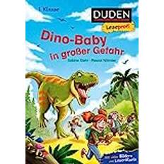 Duden Leseprofi Dino-Baby in großer Gefahr, 1. Klasse: Kinderbuch für Erstleser ab 6 Jahren