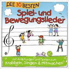 Musik Die 30 Besten Spiel-Und Bewegungslieder (CD)