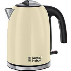 Russell Hobbs Electric Kettles on sale Russell Hobbs 20415 Steel Kettle, Litre, Cream