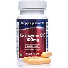 Simply Supplements Enzyme Q10 100mg 60