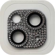 Iphone 15 lens MAULUND Rhinestonen Camera Lens Protector for iPhone 15/15 Plus