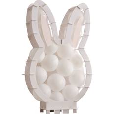 Ginger Ray Mosaic Balloon Frame Bunny White