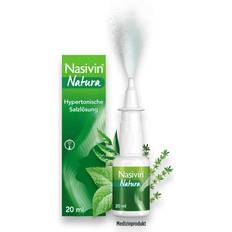 Medicines Nasivin Natura abschwellendes Nasenspray Bei chronischem 20ml 20Stk.