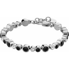 Dyrberg/Kern Armband Dyrberg/Kern TERESIA Silver BLACK CRYSTAL Armband