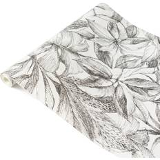 Wallpapers Nu Canopy Black Self Adhesive Wallpaper Black