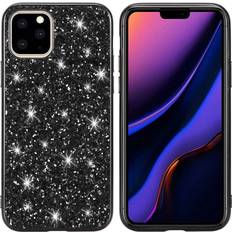 Apple Glitter iPhone 11 Pro Max Skal Svart