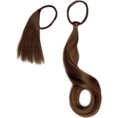 X Mary Bedford Feathered Bun Booster Hår-extension-Brunette