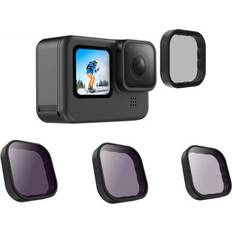 Camera Lens Filters Geni-Store ND8 ND16 ND32 CPL Lens Filter Set for Gopro Hero 10 9 Black Action Camera Accessories