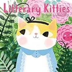 Litterary Kitties 2024 12 X 12 Calendar