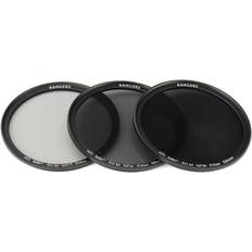 Camera Lens Filters Greenzech 67mm ND2/4/8 49/52/55/58/62/67/72/77mm Lens Filter Kit Set for Canon for Nikon DSLR Camera