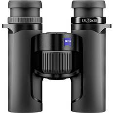 Zeiss SFL Fernglas, 10x30, leicht, kompakt, wasserdicht, Wildtierbeobachtung mit SmartFocus, Schwarz