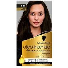 Black Permanent Hair Dyes Schwarzkopf Oleo Intense Permanent Oil Colour 3-10 Deep Dye