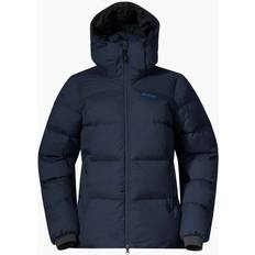 Bergans Lava Warm Down Jacket W/Hood Women Navy Blue