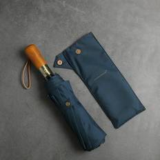 Blåa - Walkingparaplyer Northix Paraply, Kompakt 115 cm Blå