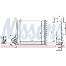 Termosifoni Nissens Radiatore Riscaldamento Volvo 73640 R21298 3545537 3545588 9144221