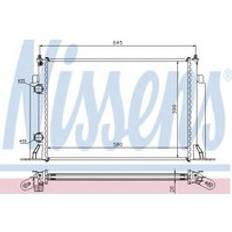 Radiateurs Nissens 61885A Radiateur Du Moteur Aluminium Sans Vase D' Expansion