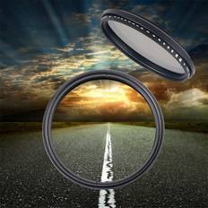 Fotga 46mm ND Fader Neutral Density Adjustable ND2 to ND400 Variable Filter for Camera