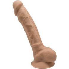 Sexleksaker Silexd Dual Density Dildo med pung 23 cm