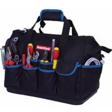 Excel Tools4Trade 18 Tool Bag with Multi-Pockets & Hard Base Blue