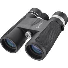 Barska 10x42 Lucid View Roof Prism Binocular with 5.0 Deg Angle of View, Black