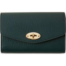 Mulberry Wallets & Key Holders Mulberry Darley Medium Heavy Grain Leather Wallet, Green