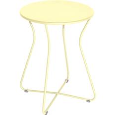 Metal Taburetter Fermob Cocotte Stool Frosted Lemon Udendørs Taburetter