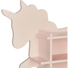 Estanterías Relaxdays Estantería Infantil Unicornio 54.5 x 66 x 13 cm Rosa