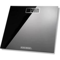 Básculas de baño Black+Decker Bxbs0002Gb Digital Scale, Tempered Glass, Black