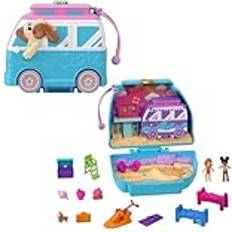 Mattel Polly Pocket Seaside Puppy Ride