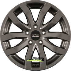 16" - 5/114,3 Autofelgen CMS 4x c22 titan glanz 7x16 et55 - lk5/114.3 ml64.1 felge alu
